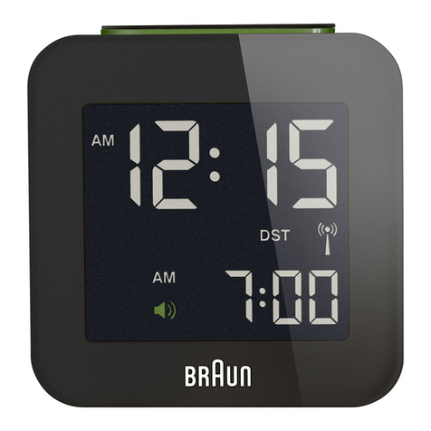 Braun BNC008-RC User manual