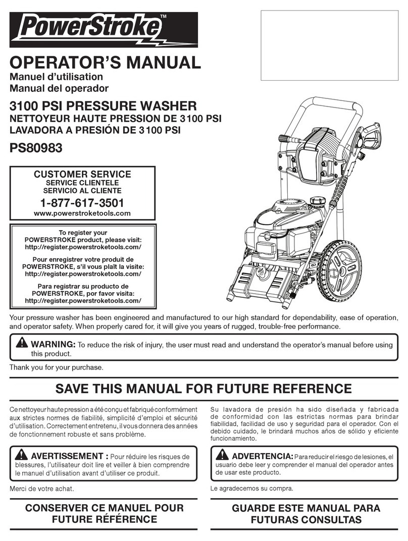 Power Stroke PS80983 Operator's manual