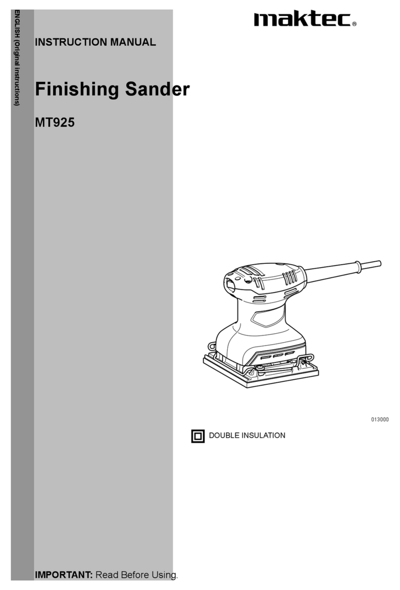 Maktec MT925 User manual Maktec MT925 User manual