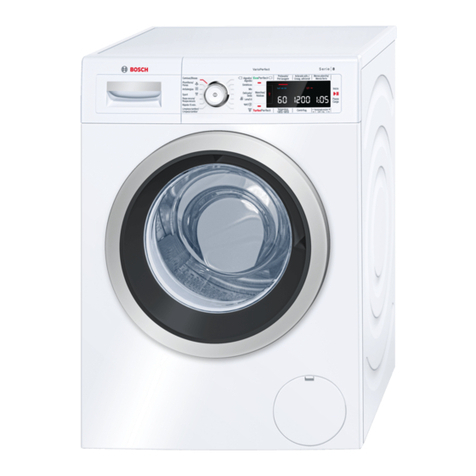 Bosch WAW28570EE Instruction manual and installation instructions