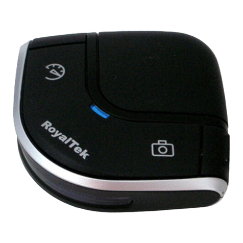 RoyalTek GPS SPEED CAMERA WARNING DEVICE RCD-1000 User manual