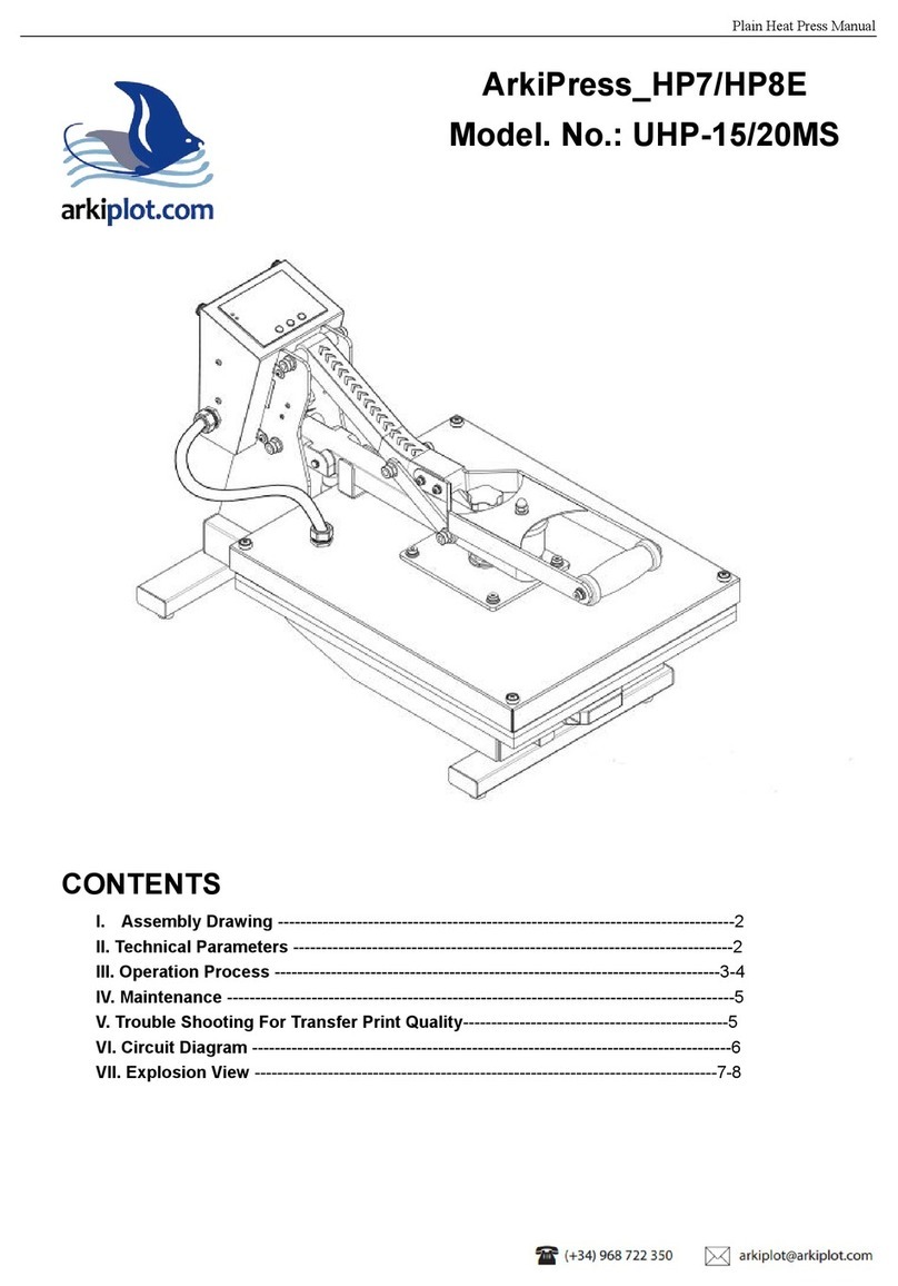 Arkiplot UHP-15MS manual