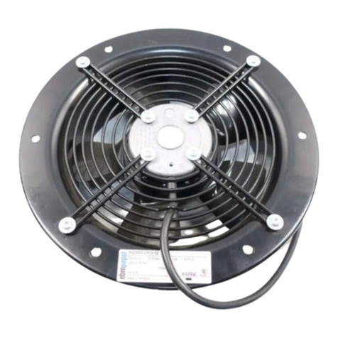 Ebmpapst W2D200-CA02-01 User manual Ebmpapst W2D200-CA02-01 User manual
