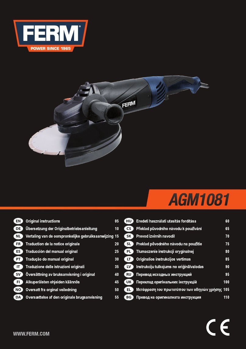 Ferm AGM1081 User manual