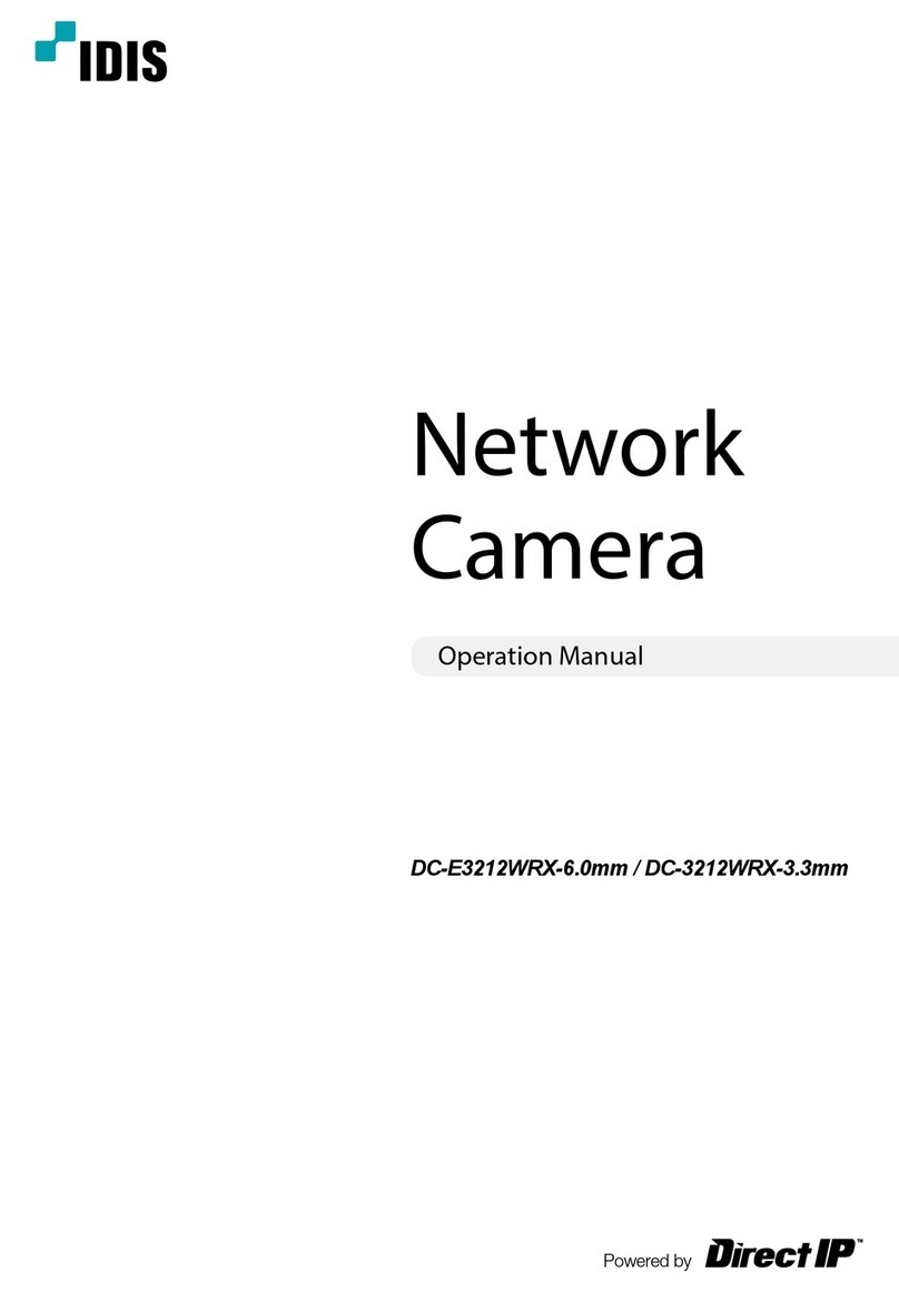Idis DC-E3212WRX-6.0mm User manual