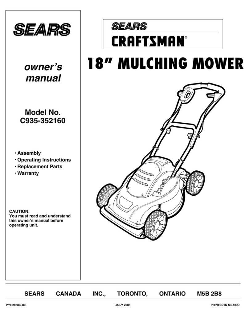 Sears CRAFTSMAN C935-352160 User manual