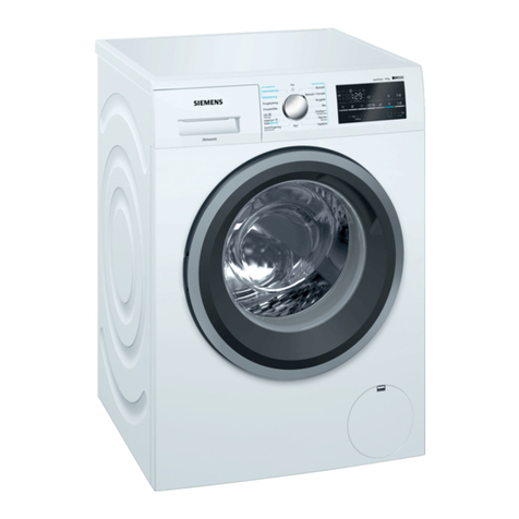 Siemens WD15G442DN Specification sheet