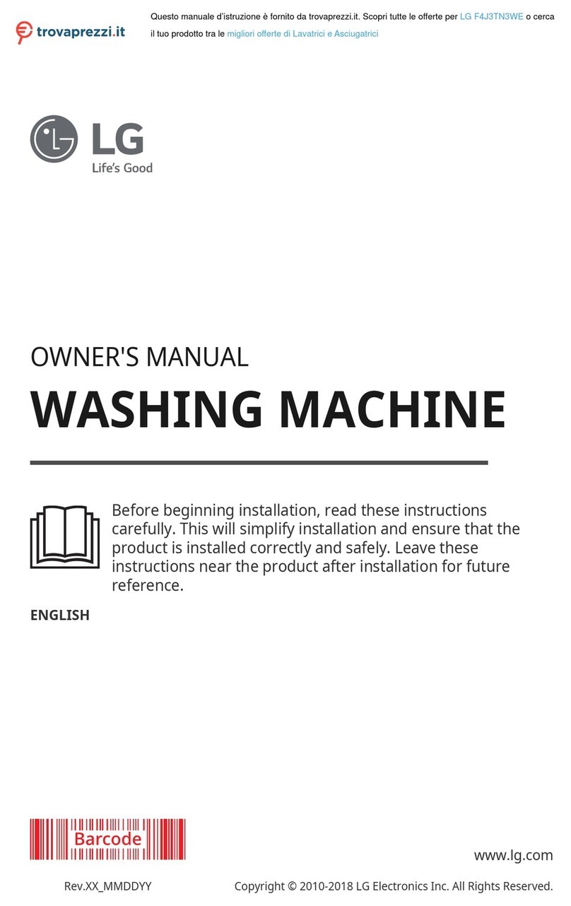 LG F4J3TN3WE User manual