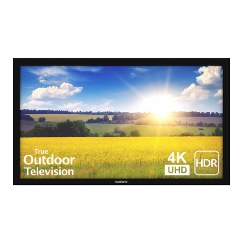 SunBriteTV Pro 2 1K Series Operator's manual