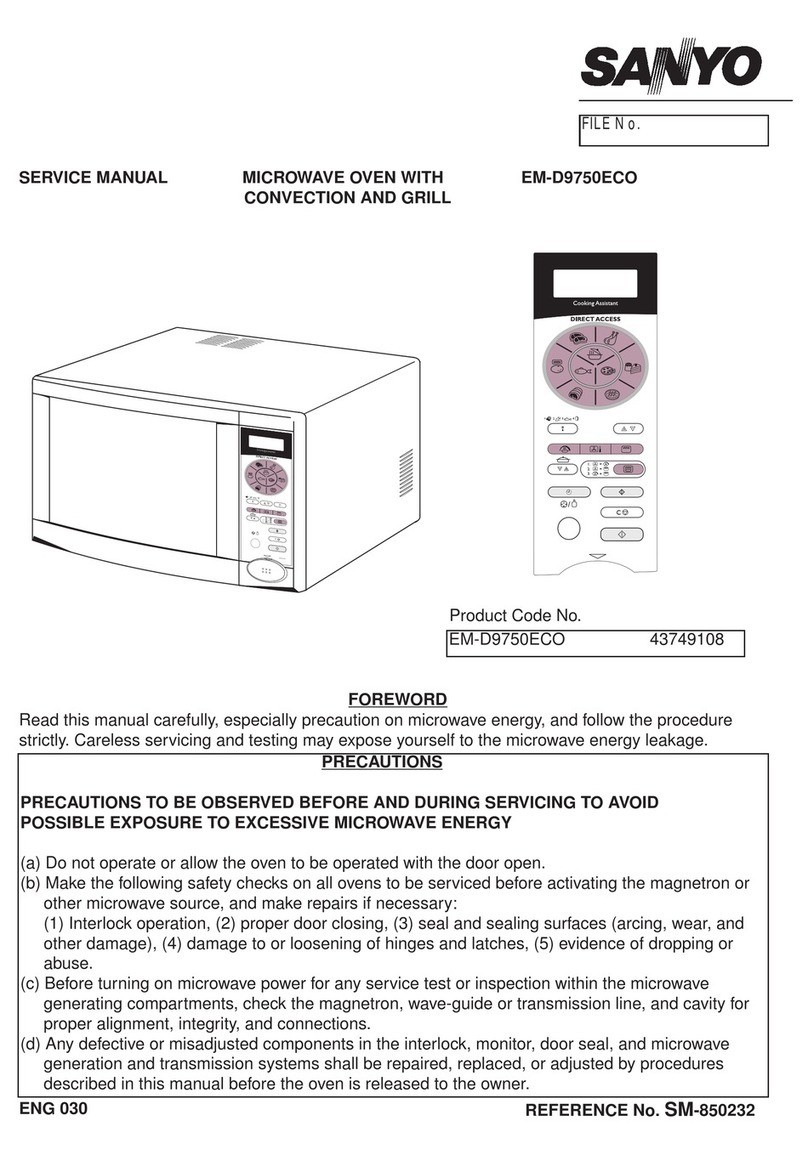 Sanyo EM-D9750ECO User manual