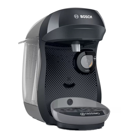 Bosch TASSIMO happy TAS1009 User manual