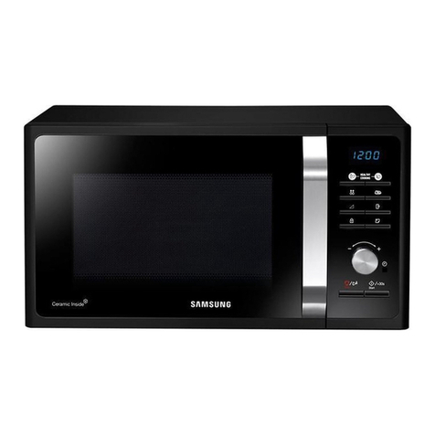 Samsung MS23F301TFK Owner's instructions & cooking guide