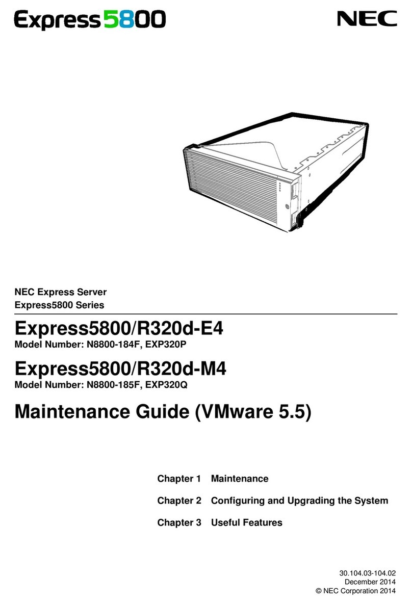 NEC N8800-184F Maintenance Guide