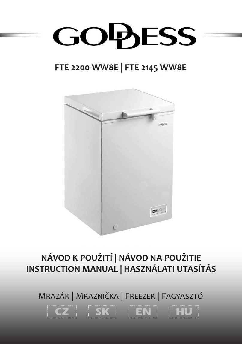 Goddess FTE 2200 WW8E instruction manual