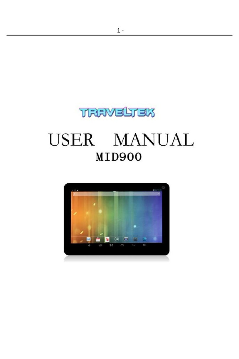 Traveltek MID900 User manual