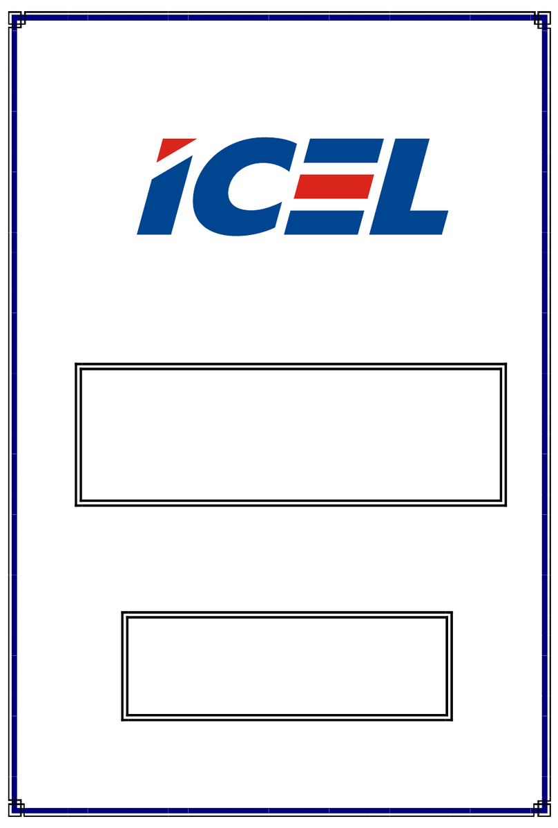 ICEL MD-6000 manual