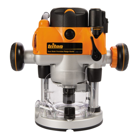 Triton TR205456 Operating and safety instructions