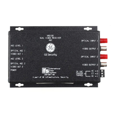 Interlogix VR2100 Installation instructions