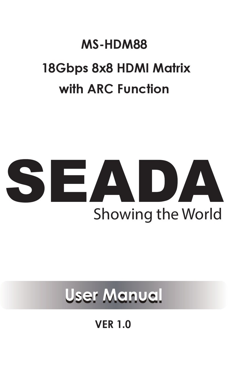 Seada MS-HDM88 User manual