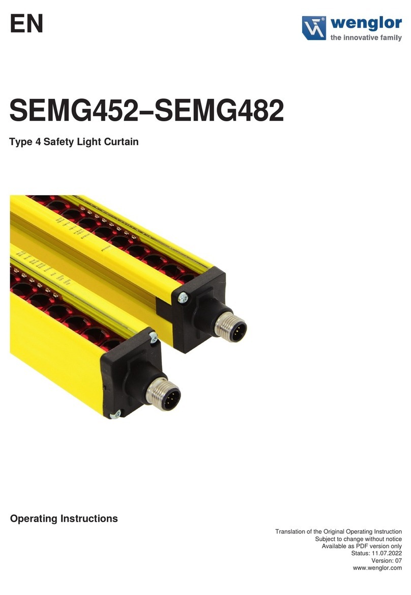 Wenglor SEMG452 operating instructions