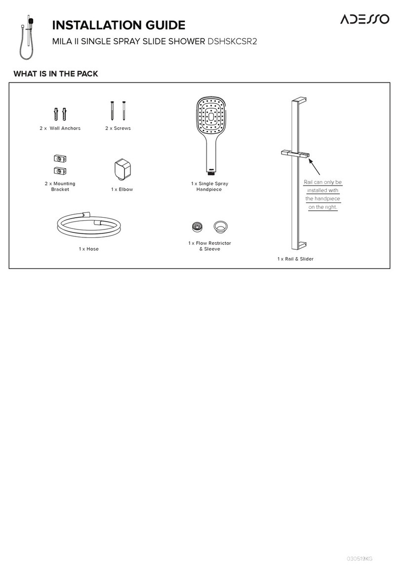 Adesso MILA II DSHSKCSR2 installation guide