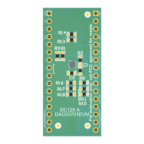 Texas Instruments DAC53701EVM User manual