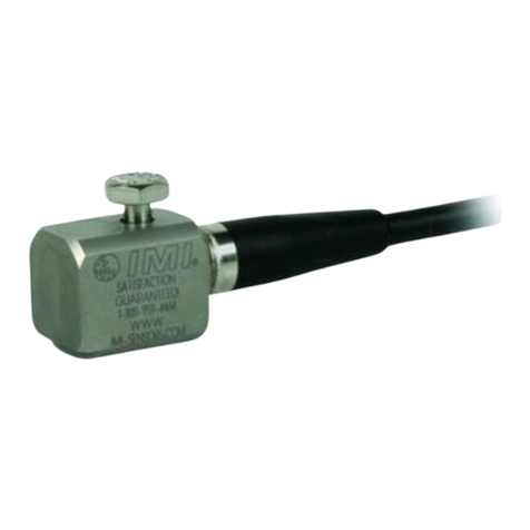 PCB Piezotronics IMI SENSORS 602D11/015AC User manual