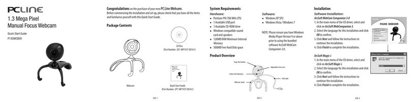 PC LINE P13GWCB09 User manual