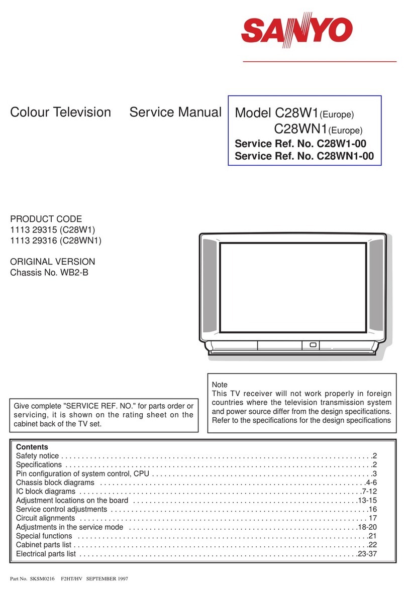 Sanyo C28W1 User manual