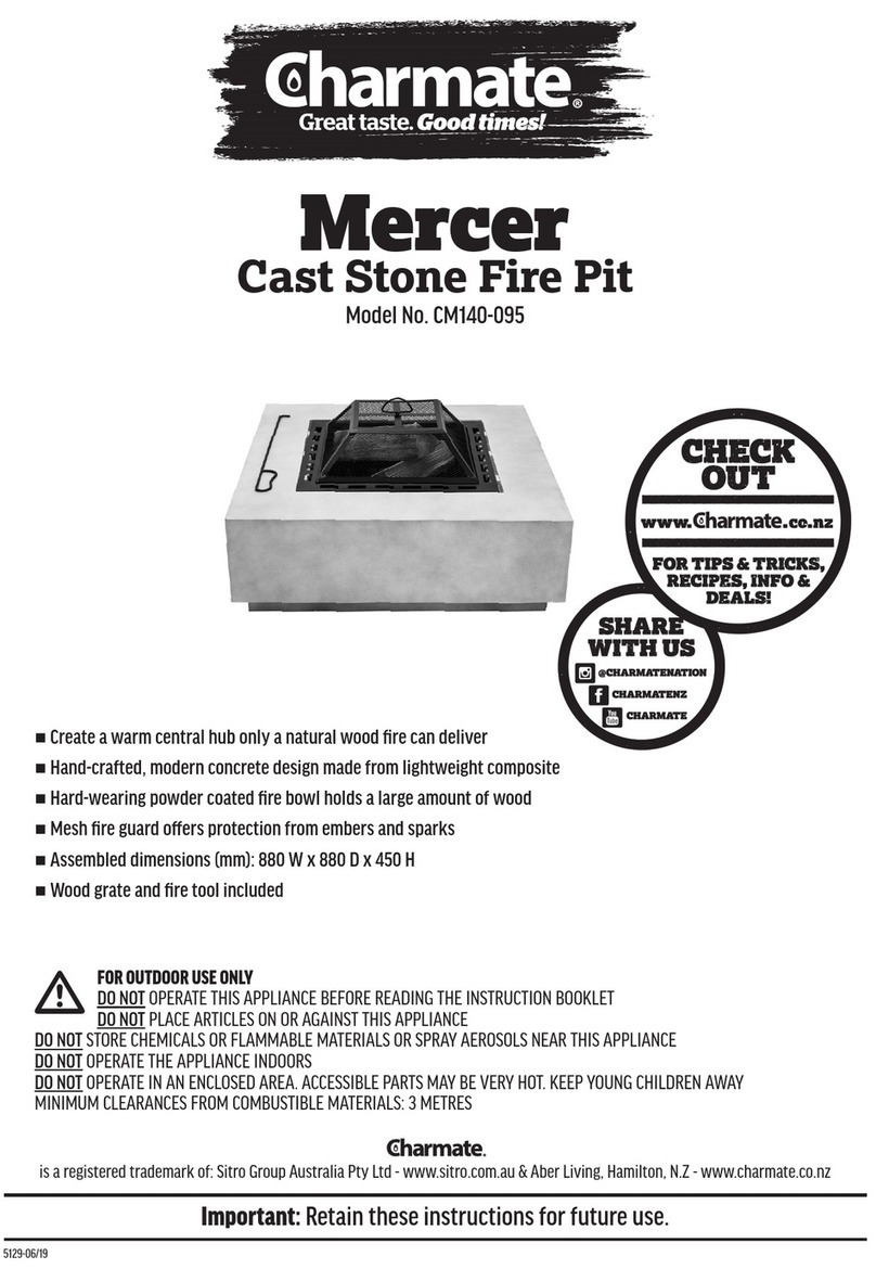 Charmate Mercer CM140-095 quick start guide