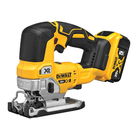 DeWalt XR Li-ION DCS335 instruction manual