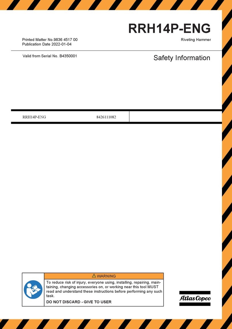Atlas Copco RRH14P-ENG Safety information Atlas Copco RRH14P-ENG Safety information