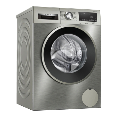 Bosch WGG1420XES User manual and installation instructions
