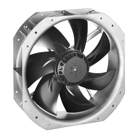 Ebmpapst W2E250-HJ28-09 User manual