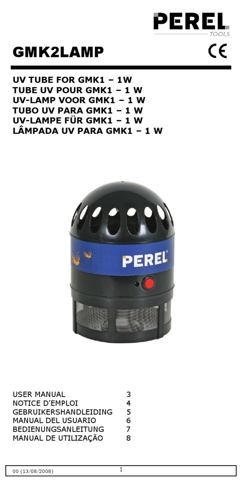 Perel GMK2LAMP user manual
