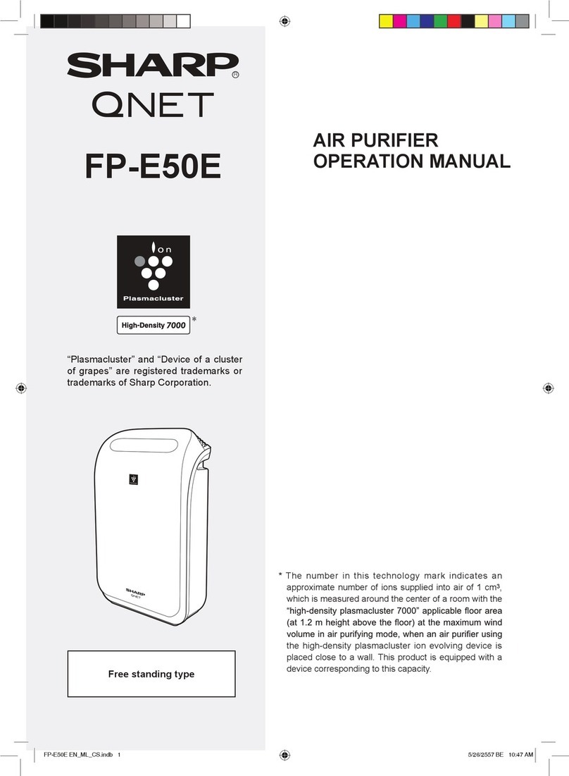 Sharp QNET FP-E50E User manual
