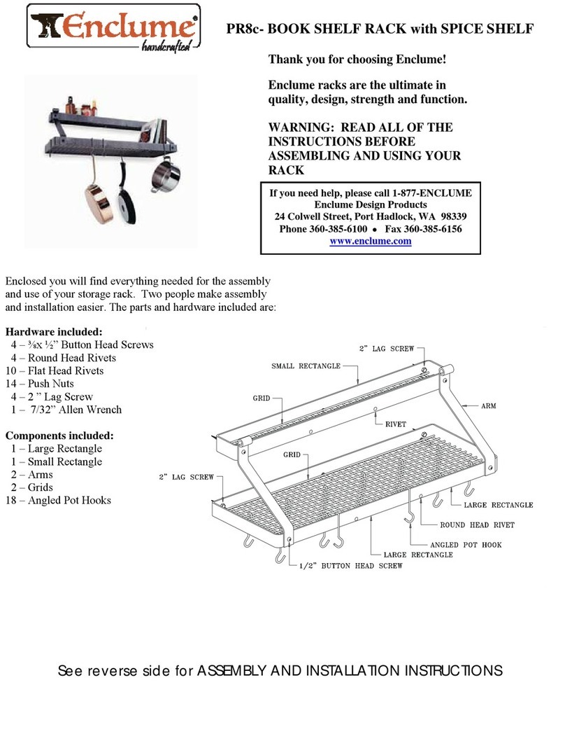 Enclume PR8c User manual