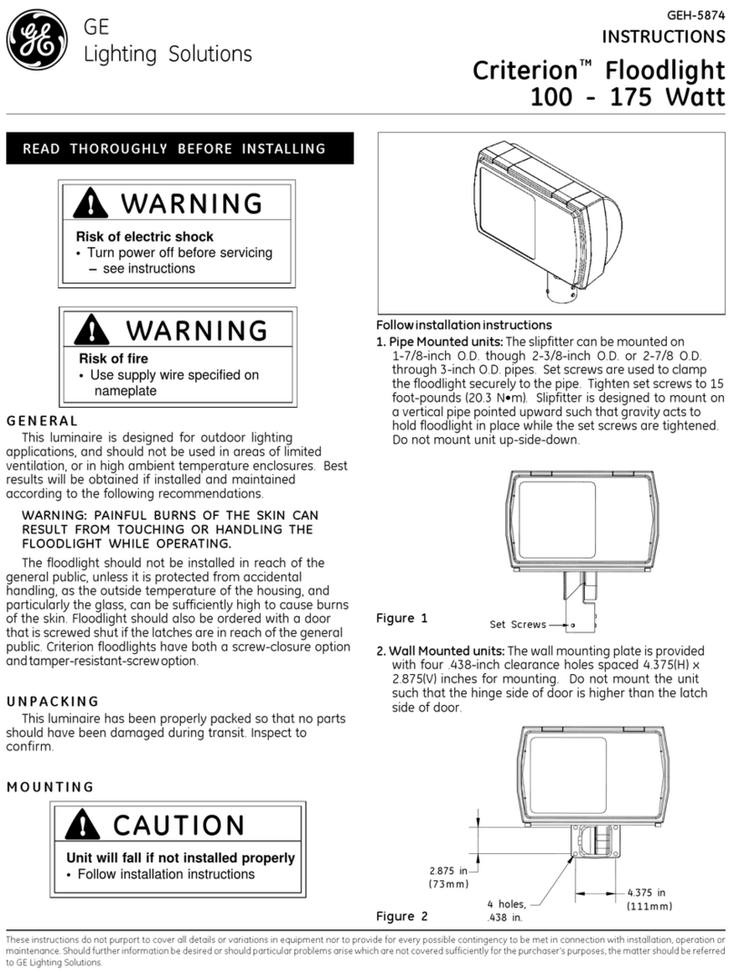 GE Criterion GEH-5874 User manual