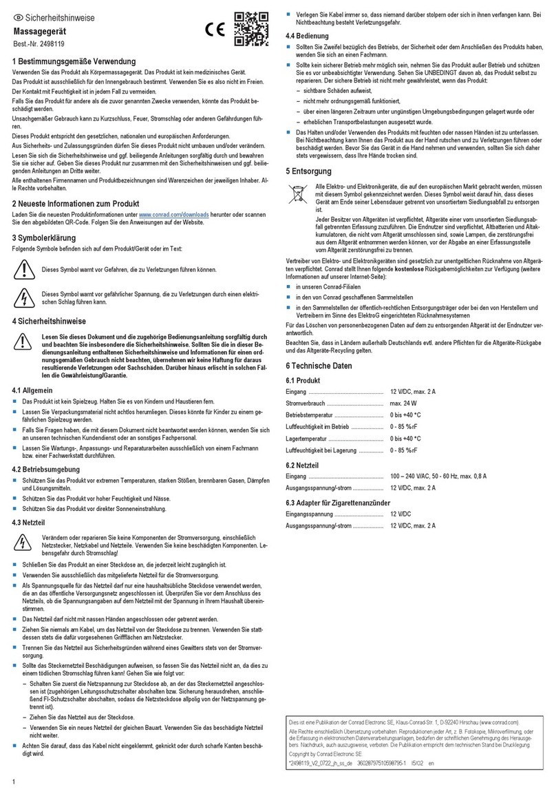 Conrad 2498119 instructions