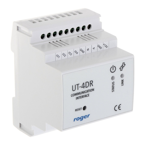 Roger UT-4DR user manual