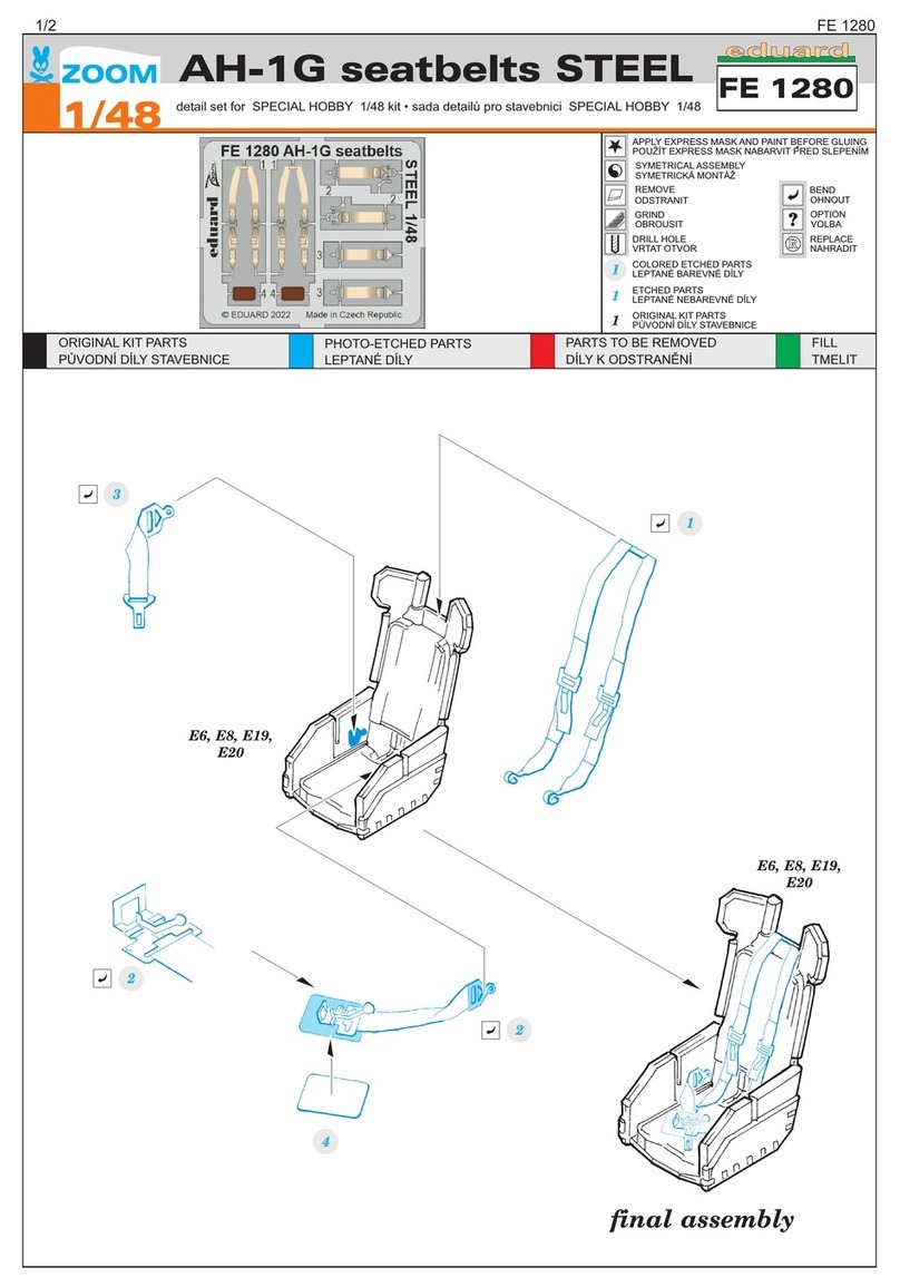Eduard AH-1G User manual Eduard AH-1G User manual