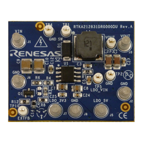 Renesas RTKA212831DR0000BU manual