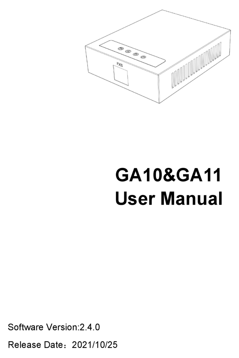 Fanvil GA10 User manual Fanvil GA10 User manual