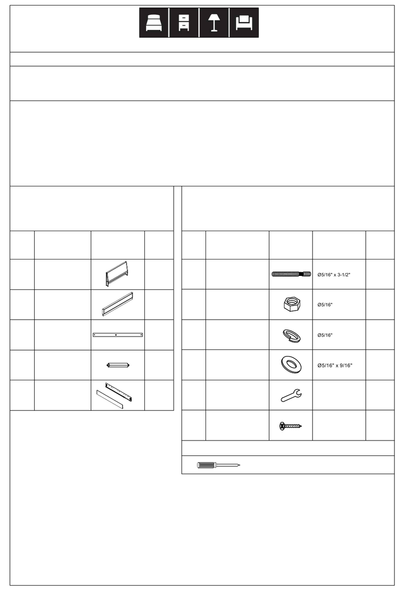 Living Spaces 305-P041170 User manual Living Spaces 305-P041170 User manual
