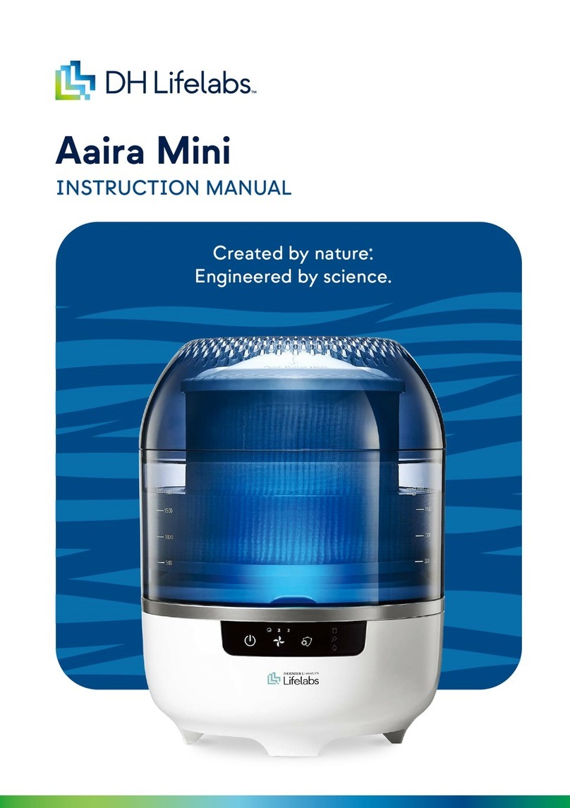 DH Lifelabs Aaira Mini instruction manual