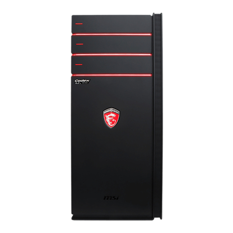 MSI Codex Series User manual