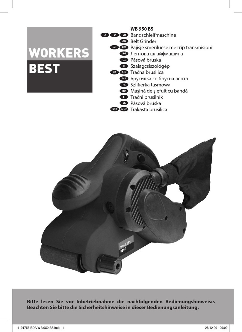 WORKERS BEST WB 950 BS User manual