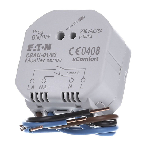 Eaton xComfort CSAU-01/01 Instruction leaflet