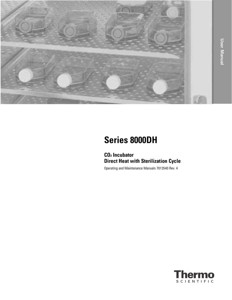 Thermo Scientific 8000DH Series Operating instructions Thermo Scientific 8000DH Series Operating instructions