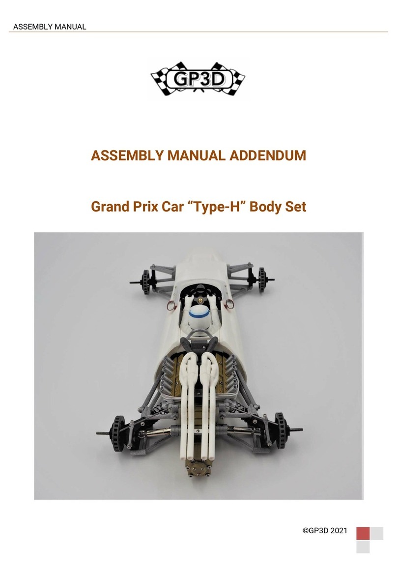 GP3D Type-H Owner's and assembly manual addendum